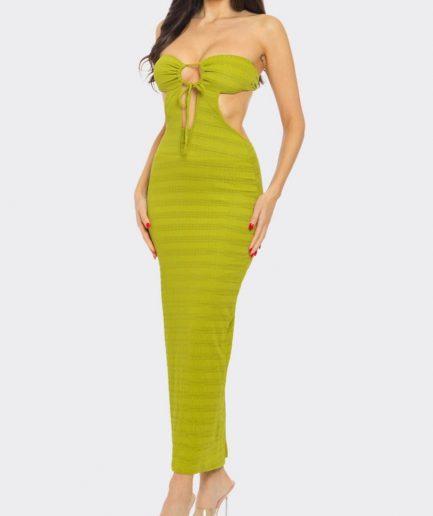 Women's Sleeve Less Maxi Beach Bum Dress - VESVMD10024